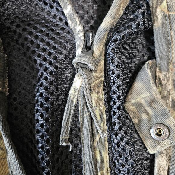 Game Winner Hunting Vest Game Bag Size Large Camo Woods Cotton Nylon Outdoor Set - Picture 7 of 15